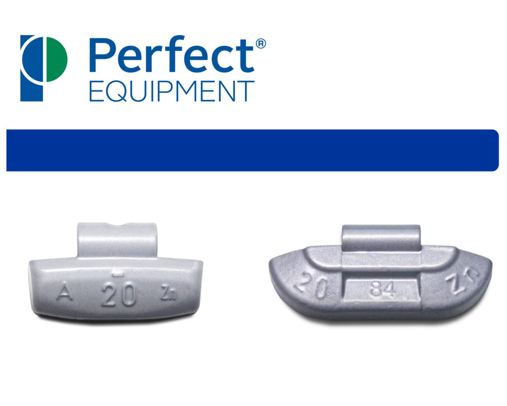 Perfect Equipment 100 Pesi A Molla Per Cerchi In Acciaio - Typ 84, 5 G, Zinco Verniciato Argento - Bilanciatura Ruote Auto E Camion